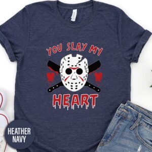 You Slay My Heart Jason Valentines Day T Shirt