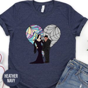 Addams Family Be Mine Heart Valentines Day T Shirt