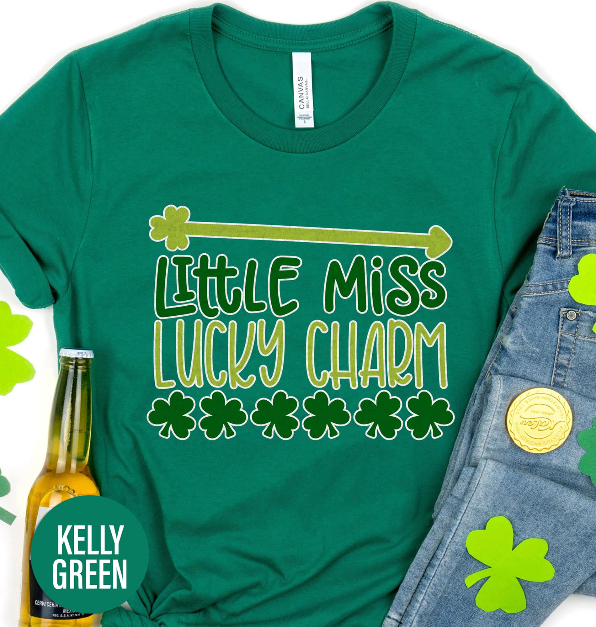 Little Mister Lucky Charm St. Patrick's Day T Shirt