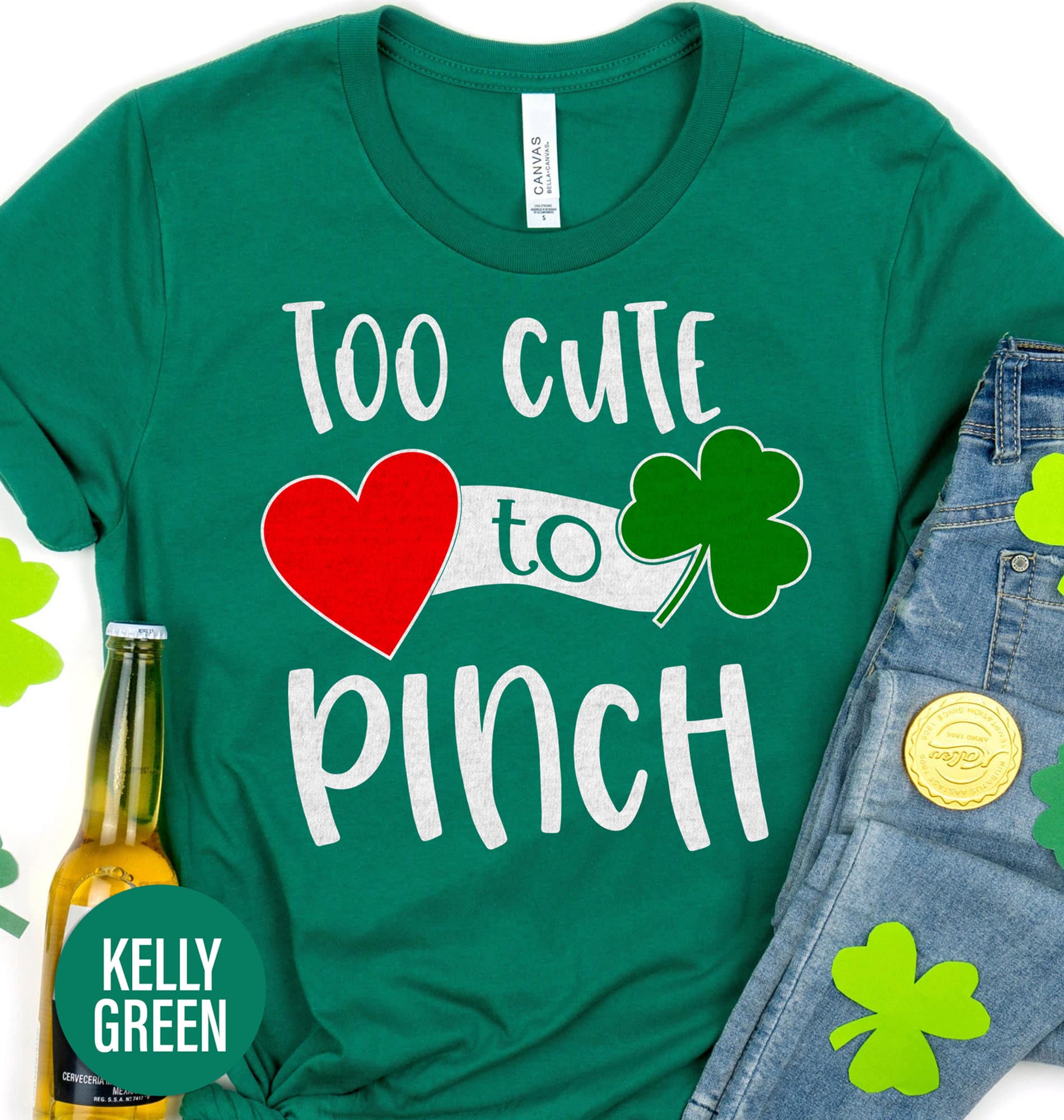 Too Cute To Pinch St. Patrick's Day T Shirt