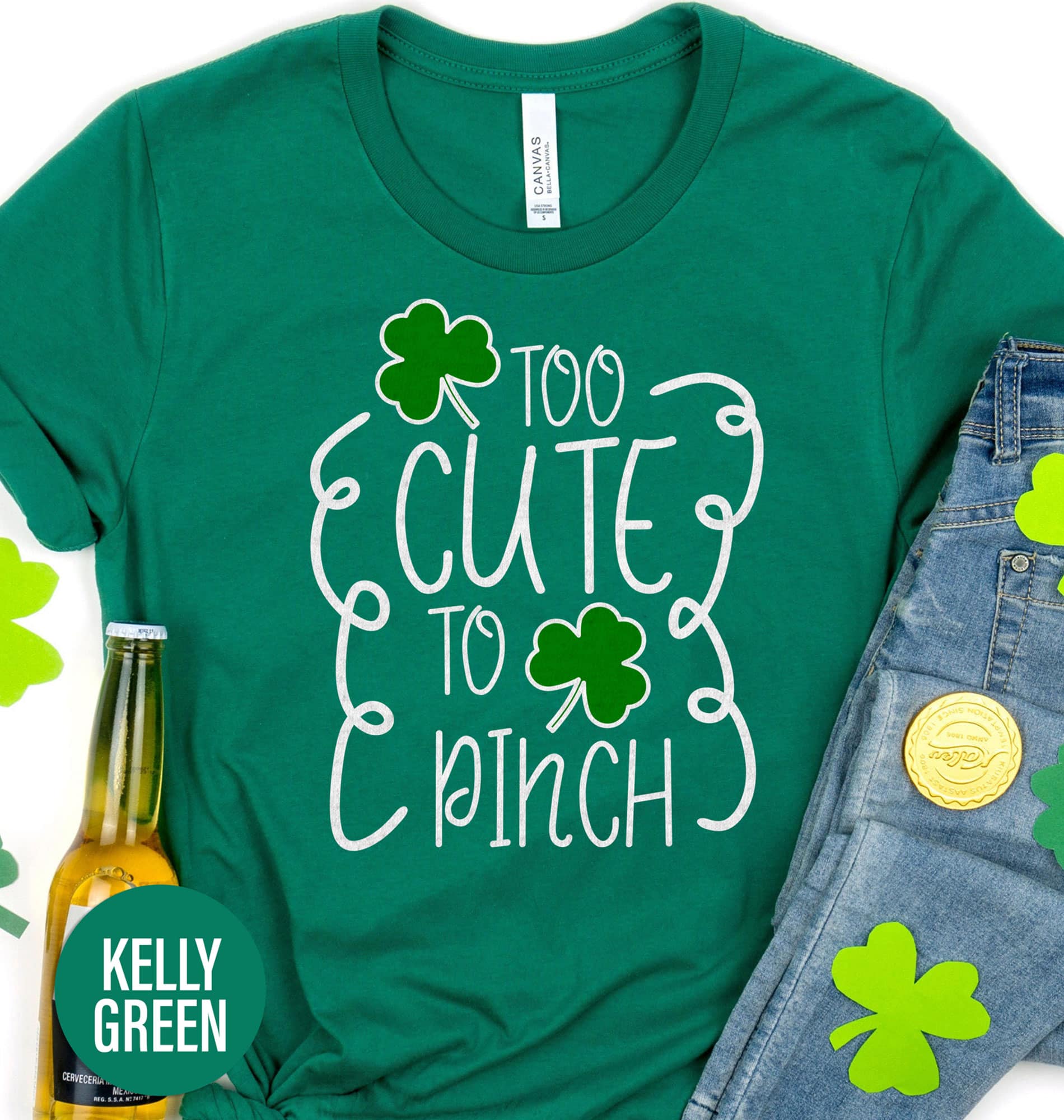 Too Cute To Pinch St. Patrick's Day T Shirt