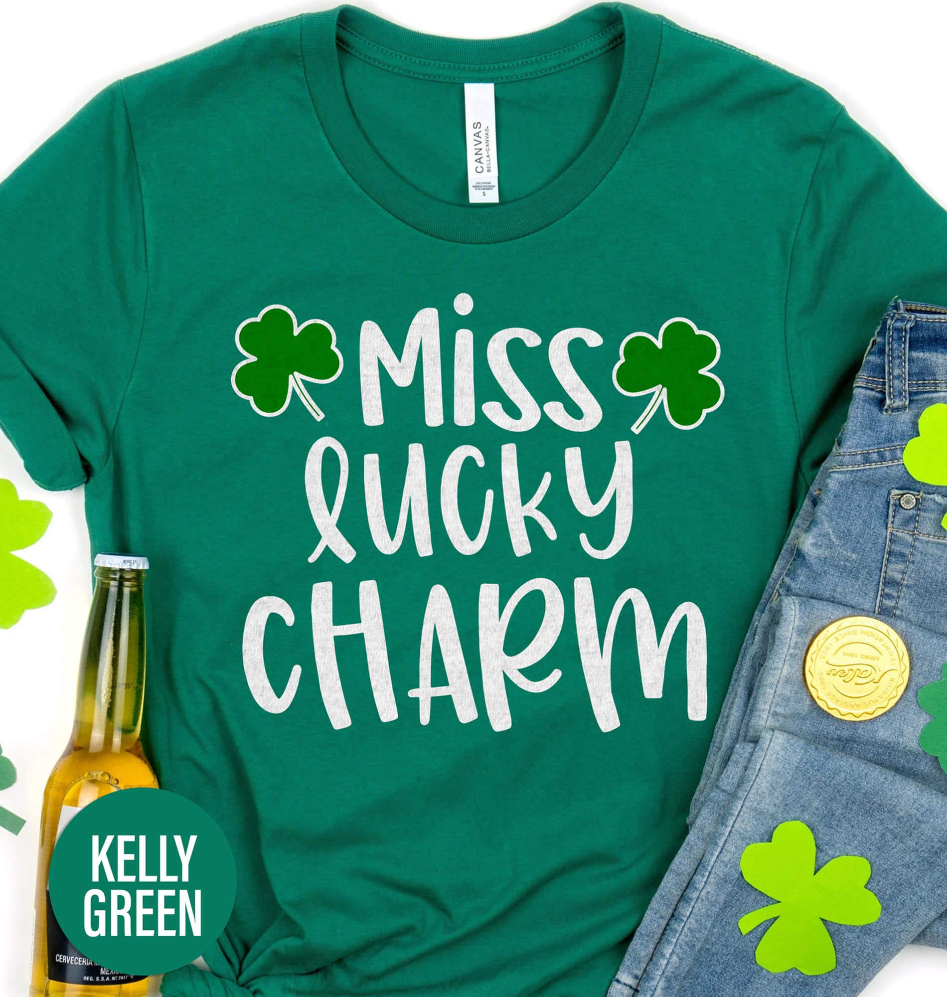Miss Lucky Charm St. Patrick's Day T Shirt