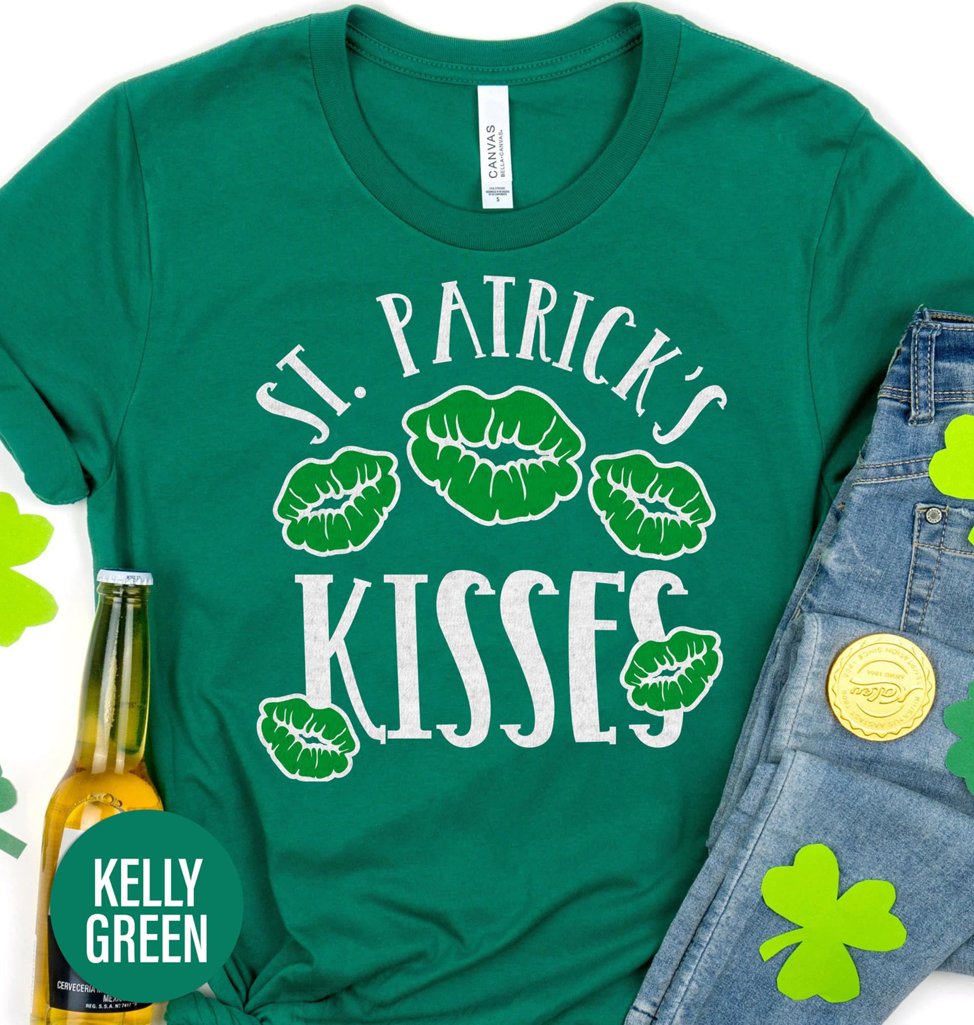 Kiss St. Patrick St. Patrick's Day T Shirt