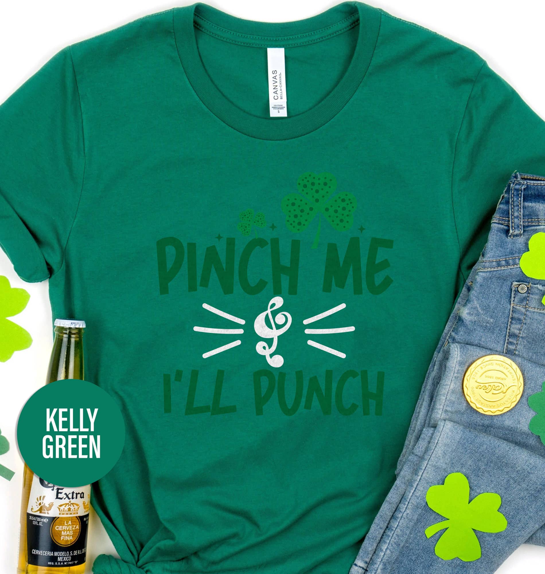 Pinch Me & I'll Punch St. Patrick's Day T Shirt