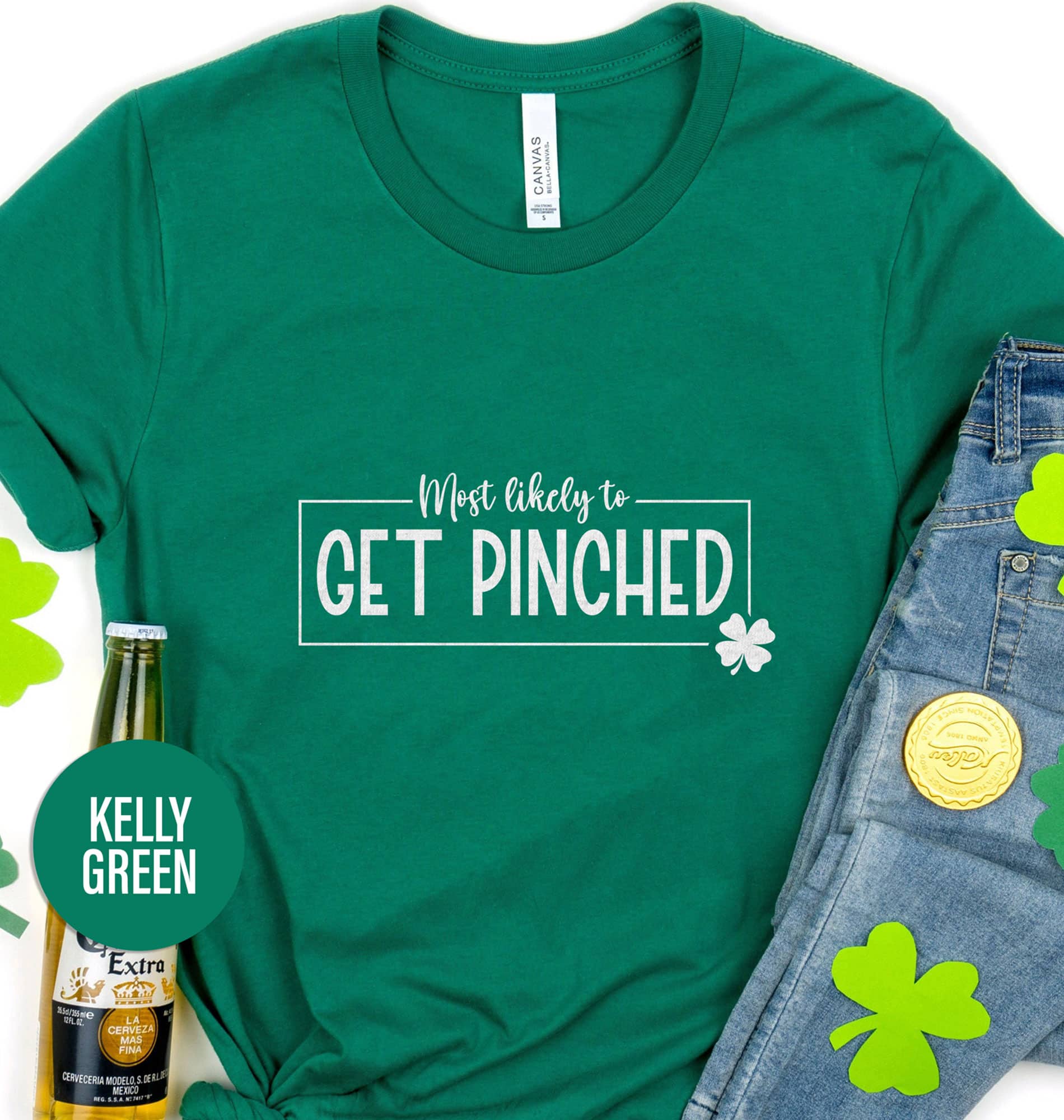 Most Likely To Get Pinched Tee St. Patrick's Day T Shirt