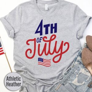 4th Of July Flag T-shirt