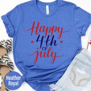 Happy 4th Of July Stars T-shirt