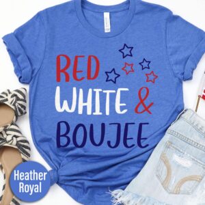 Red White & Boujee T-shirt