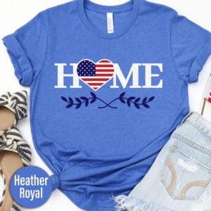 Home American Flag T-shirt