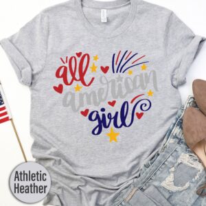 All American Girl Firework T-shirt