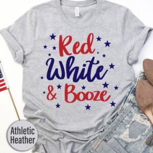Red White & Booze T-shirt