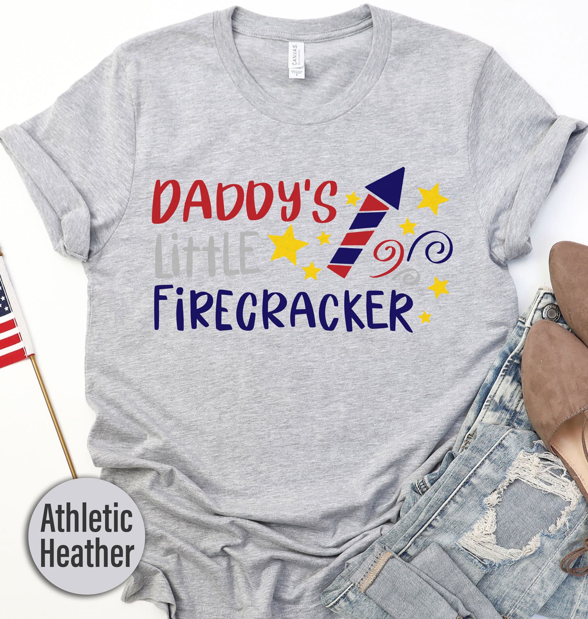 Daddy's Little Firecracker T-shirt