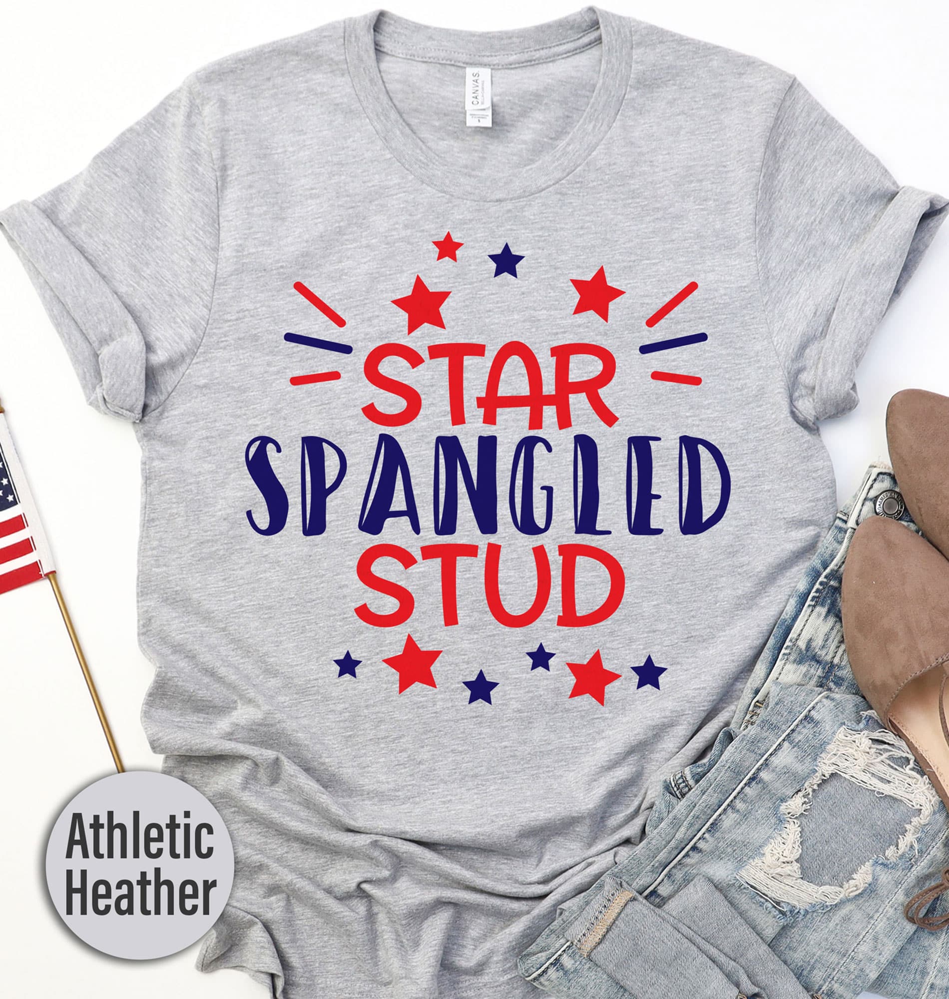 Star Spangeld Stud T-shirt