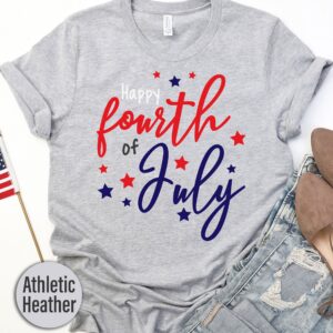Happy Fourth Of July Fun Stars T-shirt