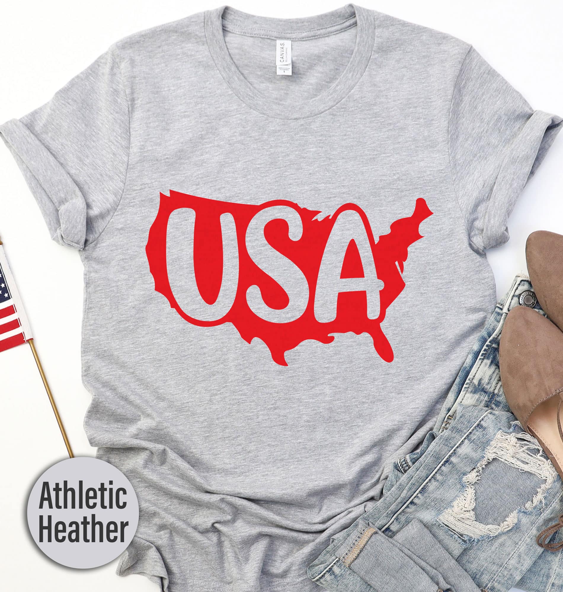 Usa 4th Of July T-shirt