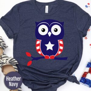 Patriotic Owl T-shirt