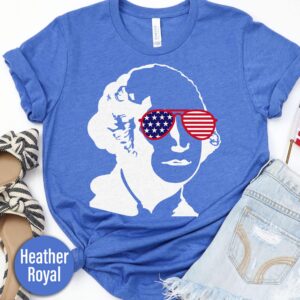 Washington Flag Sunglasses T-shirt