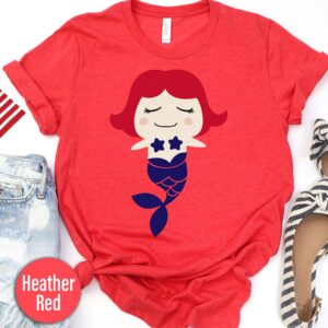 Patriotic Mermaid T-shirt