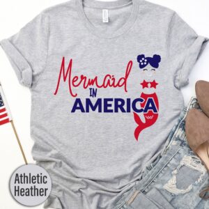 Mermaid In America T-shirt