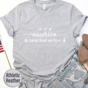 Cute America Land That We Love T-shirt