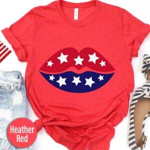 Star Spangeld Kiss T-shirt