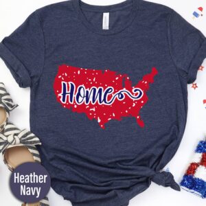 America Is Home States T-shirt