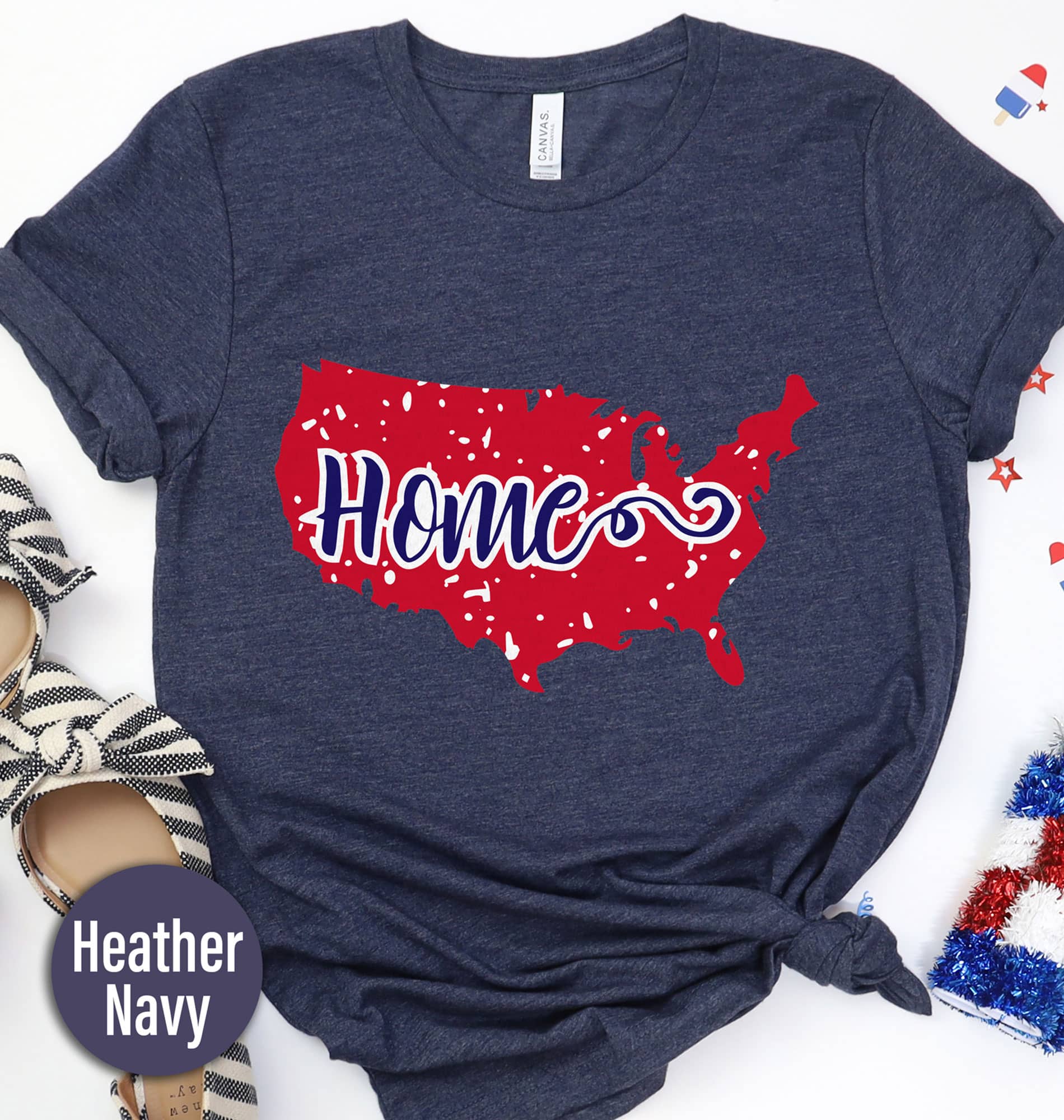 America Is Home States T-shirt