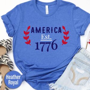 America Est. 1776 Branch T-shirt
