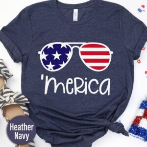 Merica Aviator Flag T-shirt