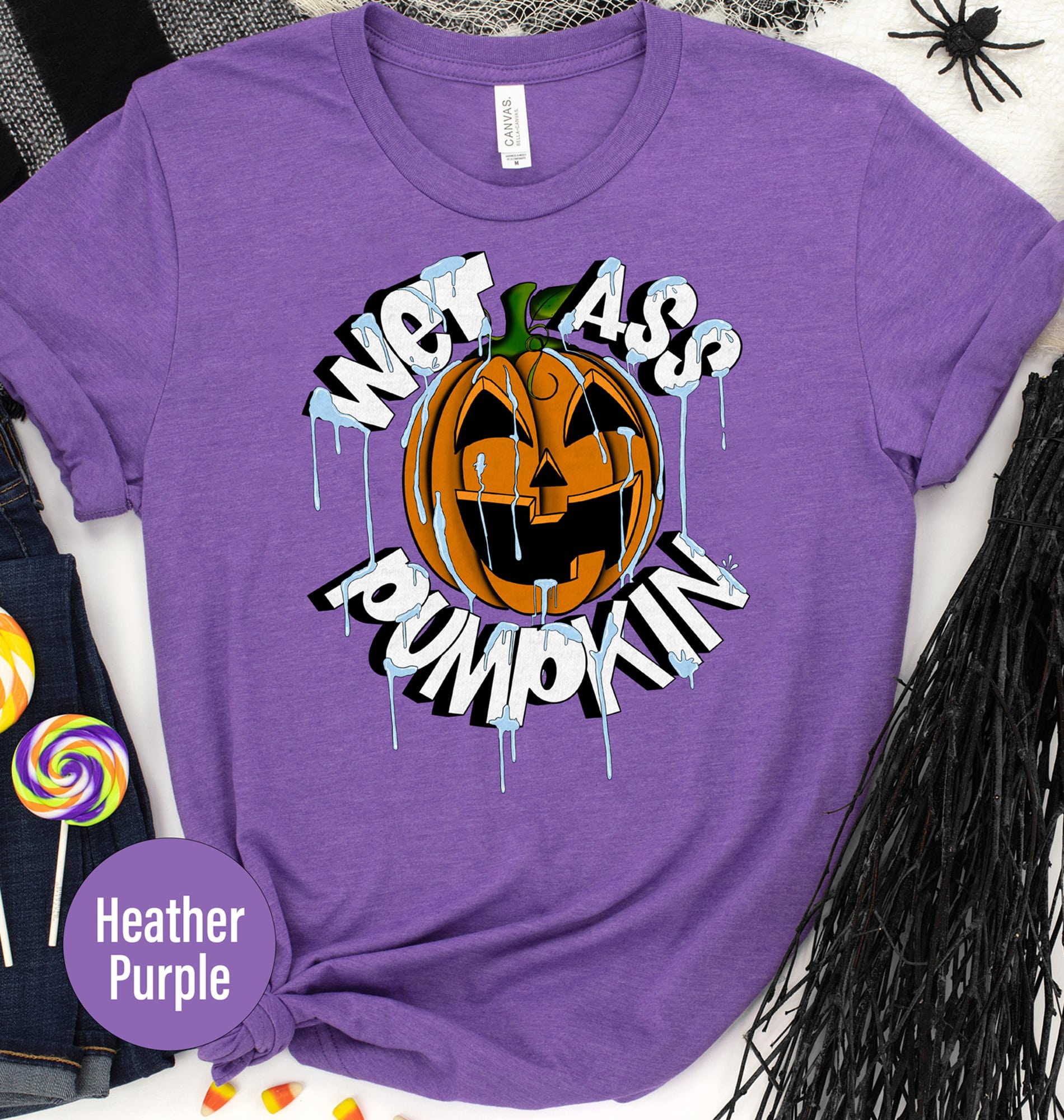 Wet Ass Pumpkin Halloween T Shirt