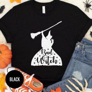 Bad Witch Halloween T Shirt