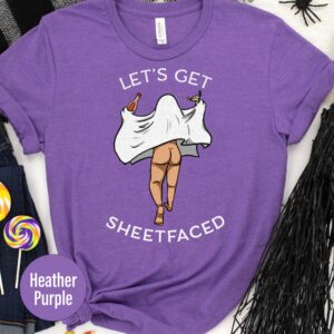 Let's Get Sheetfaced Halloween T Shirt