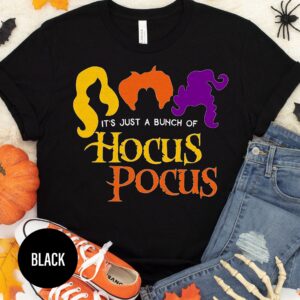 Just A Bunch Of Hocus Pocus Halloween T Shirt