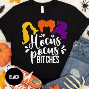 Hocus Pocus Bitches Halloween T Shirt