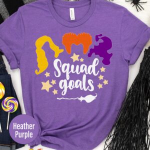 Squad Goals Sanderson Sister Halloween T Shirt