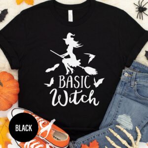 Basic Witch Halloween T Shirt