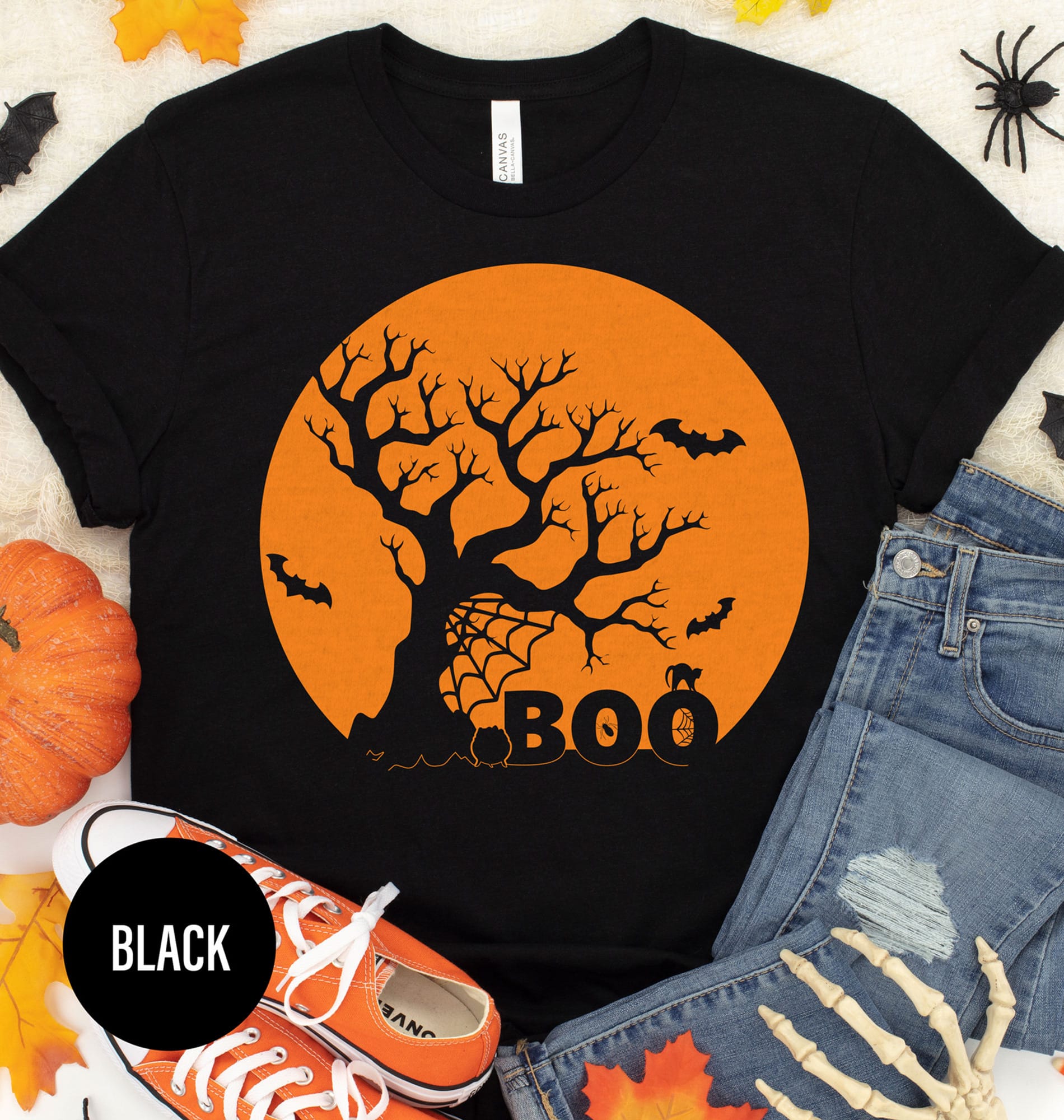 Boo Halloween T Shirt