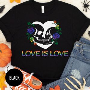 Love Is Love Halloween T Shirt