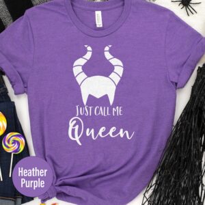 Just Call Me Queen Disney Halloween Halloween T Shirt