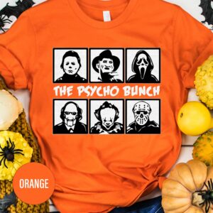 The Psycho Bunch Halloween T Shirt