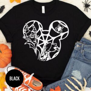 Disney Halloween Outline Halloween T Shirt
