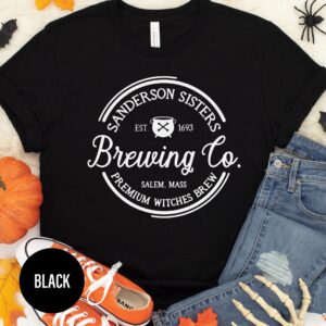 Sanderson Sisters Brewing Halloween T Shirt