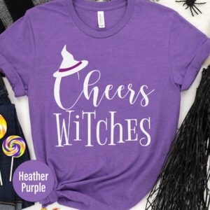 Cheers Witches Halloween T Shirt