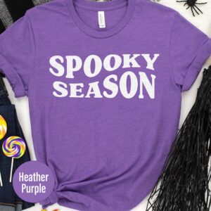 Spooky Season Fall Halloween T Shirt
