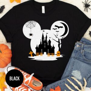 Disney Castle Spooky Halloween Halloween T Shirt