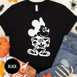 Miney Skeleton Halloween T Shirt