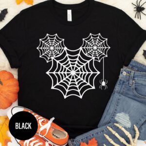 Mickey Spider Disney Halloween T Shirt