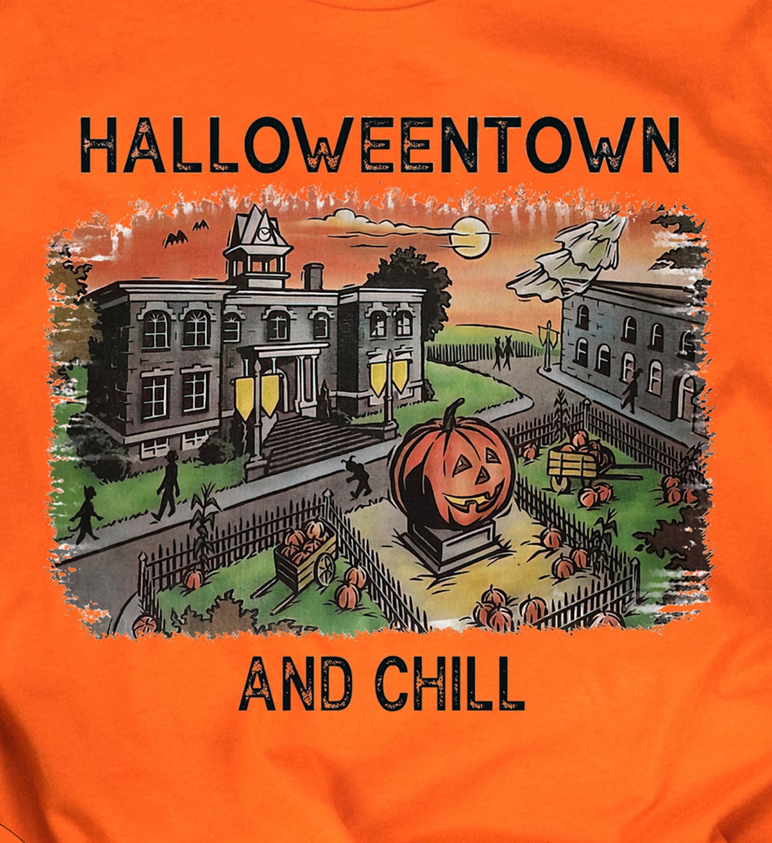 Halloweentown And Chill Halloween T Shirt