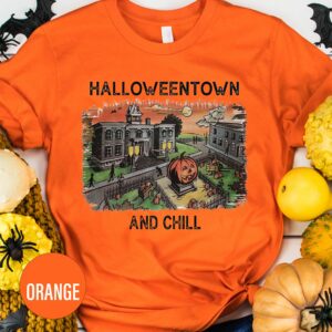 Halloweentown And Chill Halloween T Shirt