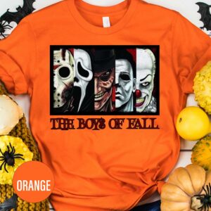 The Boys Of Fall Scary Halloween T Shirt